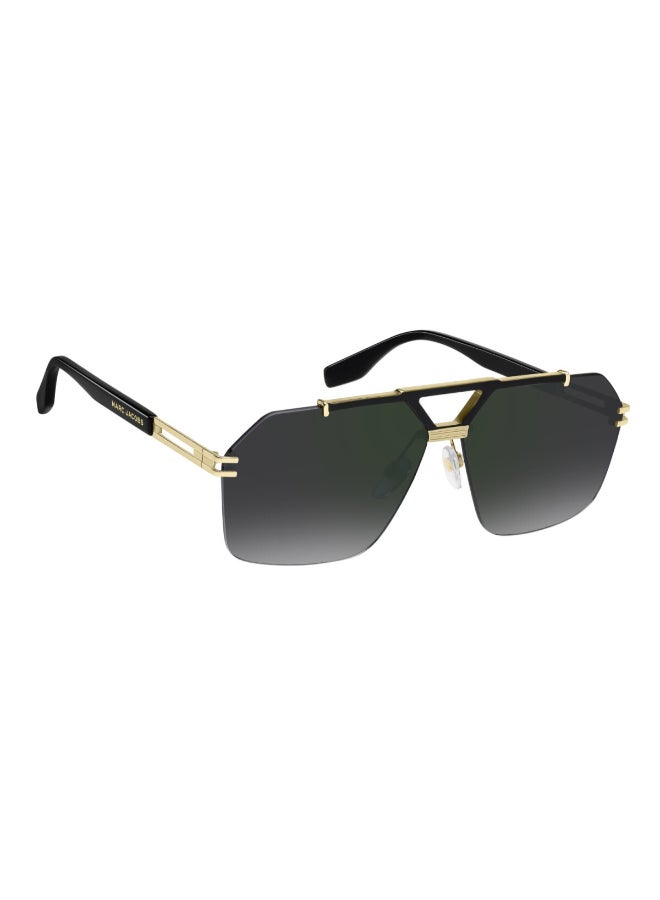 Marc Jacobs Men MARC 837/S RHL/NU Men's Rimless Pilot Sunglasses - Lens Size: 63 mm - Image 2