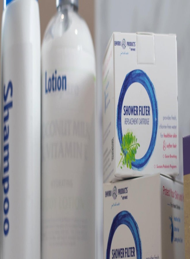 New Wave Enviro Shower Filter Replacement Cartridge with Chlorine Reduction, 1 Year Filter Life - Image 4