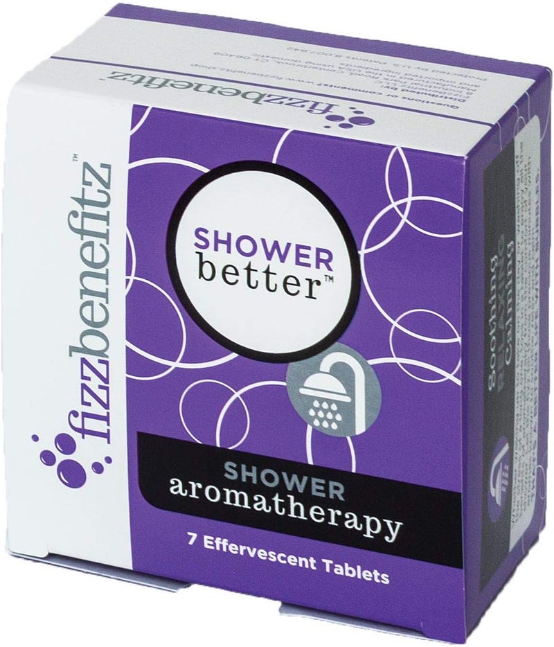 FizzBenefitz Aromatherapy Shower Bombs  Unwinding Steamer Tablets Release Scents in Warm Water  Bath Bomb for The Shower Creates a Soothing Vapor  Vaporizing Soothers