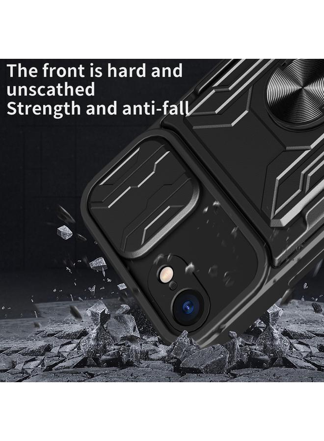 S-TOP Case For iPhone SE 2022 / SE 2020 / 8 / 7 Sliding Camshield Card Phone Case - Image 3