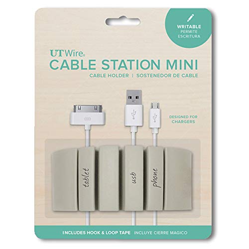 UT Wire UTW-CS05-BG Mini Cable Station, Beige - Image 1