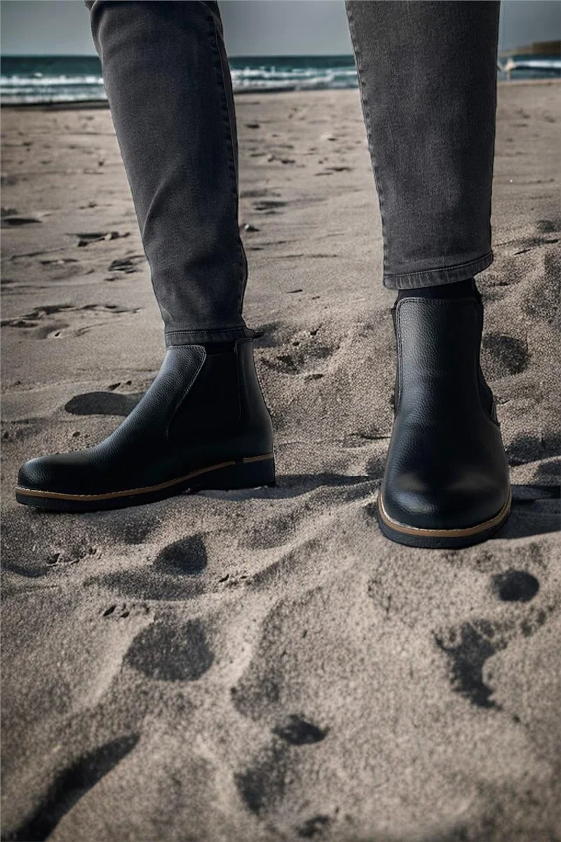 Liger Ankle Classic Men's Chelsea Boots Black
