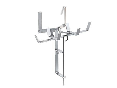 Bon Pan & Tape Holder – Lightweight Aluminum Belt Hook for 12 in. Mud Pan and Tape Rolls, Designed for Convenient Drywall Finishing Access - Image 1