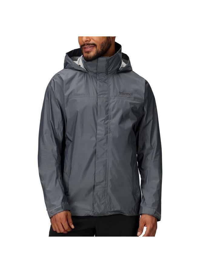 MARMOT Men's Precip Eco Lightweight & Waterproof Rain Jacket, Steel Onyx - Latest Collection, M - Image 1