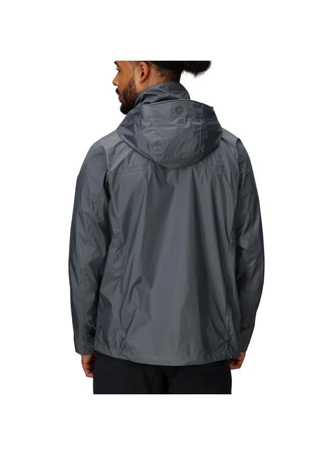 MARMOT Men's Precip Eco Lightweight & Waterproof Rain Jacket, Steel Onyx - Latest Collection, M - Image 2