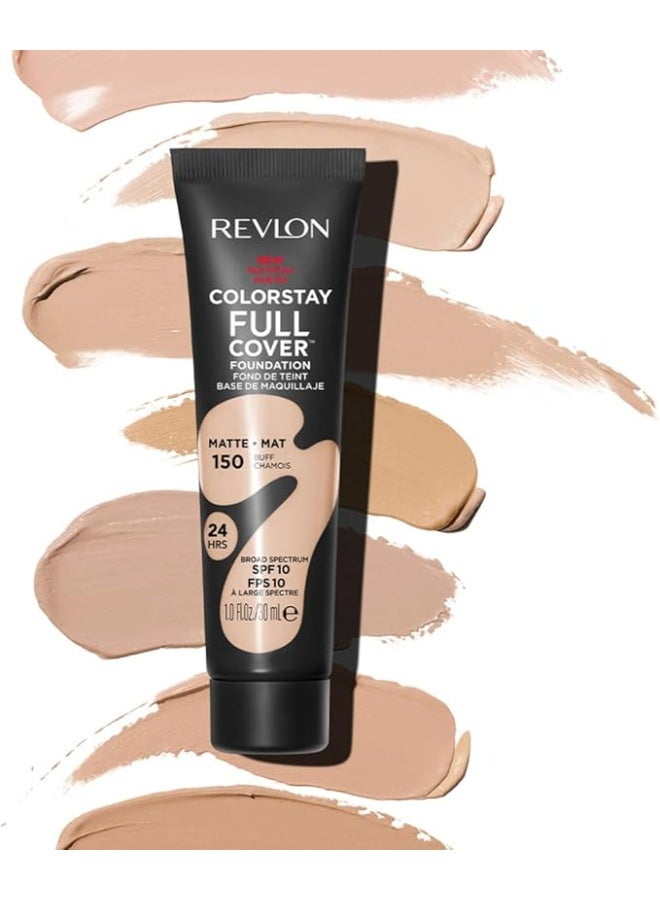 Revlon Professional فوندشن ريفلون كولور ستاي كامل التغطية طويل الأمد غير اللامع، مقاوم للحرارة والعرق، خفيف الوزن، 30 مل - Image 3