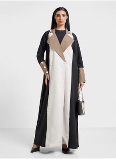 Khizana Trench Abaya With Sheila  - Image 4