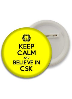 D2c d2c Indian Premier League ipl Button Badges (chennai Super Kings)- Multi Color  - Image 3
