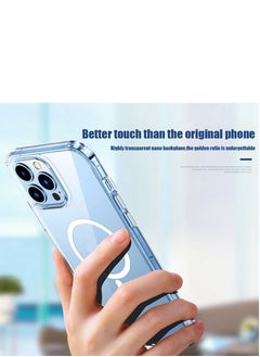 Houmt iPhone 14 Pro Max Cover Magnetic Case Non Yellowing Magsafe Shockproof Protective Phone Cover Slim Thin Clear for Apple iPhone 14 Pro Max  - Image 3