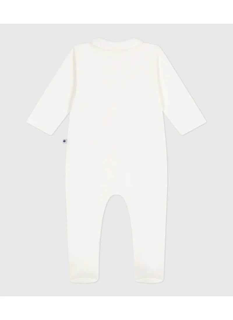 Petit Bateau Babies' tube-knit pyjamas