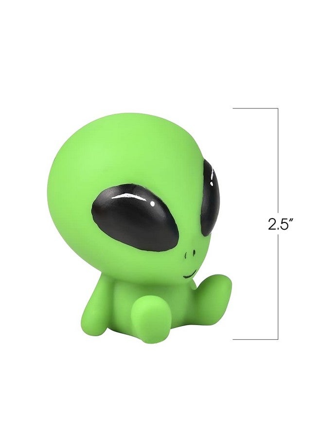 ArtCreativity Rubber Galactic Aliens, Set of 10, Alien Toys for Kids in Assorted Colors, Great as Outer Space Party Favors, Bath Toys for Kids, Swimming Pool, and Office Desk Decorations - Image 3