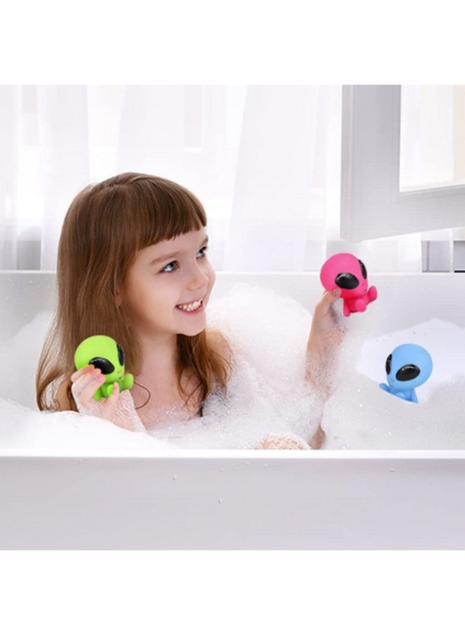 ArtCreativity Rubber Galactic Aliens, Set of 10, Alien Toys for Kids in Assorted Colors, Great as Outer Space Party Favors, Bath Toys for Kids, Swimming Pool, and Office Desk Decorations - Image 5