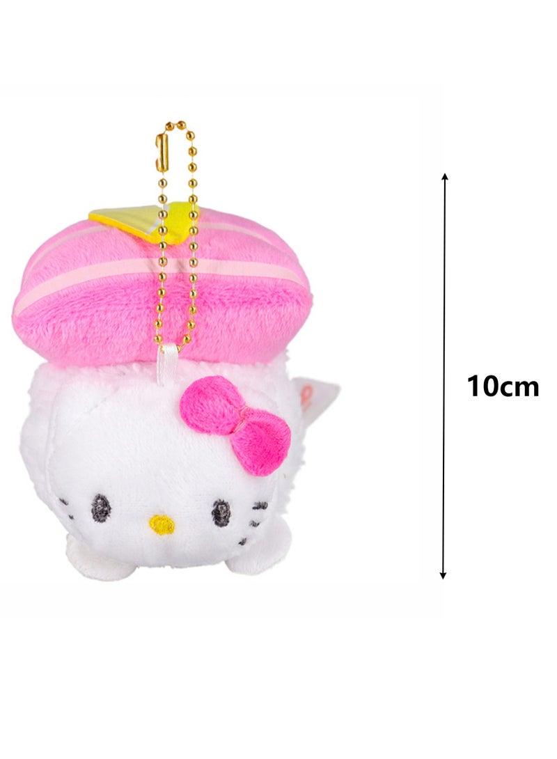 KT Cat 2-pack (doll + pendant) Sushi Dress Up Series Plush Toy Doll Pendant  - Image 2