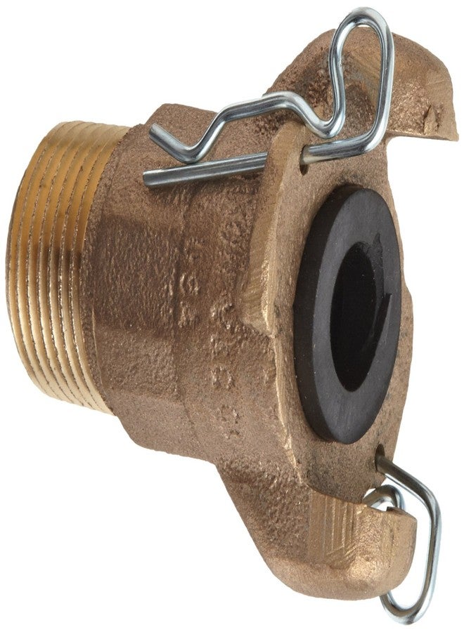 Dixon Air King AB12 Brass Air Hose Fitting, 2 Lug Universal Coupling, 1" NPT Male - Image 1