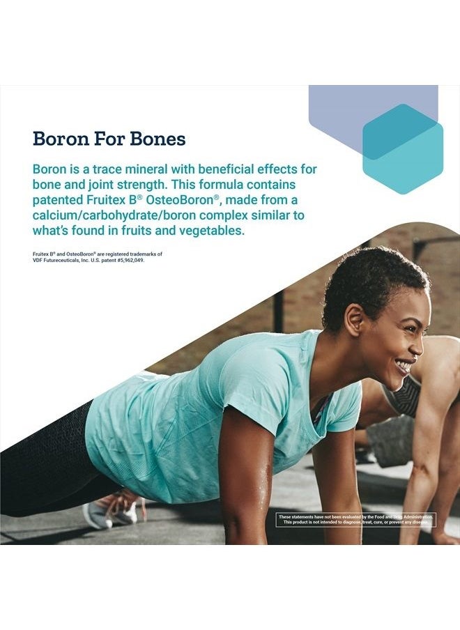 Bone Restore + Vitamin K2 Vitamins & Minerals Maintain Bone Health & Strength - Fortifying Nutrients Calcium, D3 & Important Bone Building Minerals - Non-GMO, Gluten-Free -120 Capsules