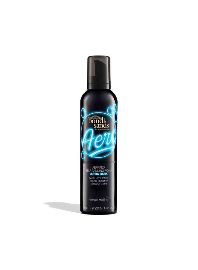 BONDI SANDS Aero Self Tanning Foam | Lightweight + Fast-Drying Aerosol Formula Gives Skin a Hydrated, Long-Lasting Bronzed Glow | Ultra Dark, 7.61 Oz/225 mL - Image 1