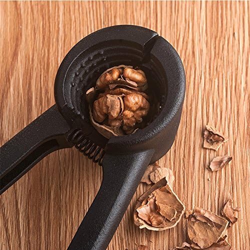 Bridge2shopping Nutcracker Tool, Black, Cracks Almonds, Walnuts, Pistachios Heavy Duty - Image 2