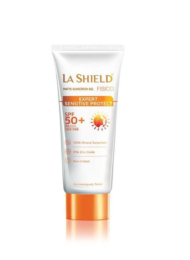 La Shield Fisico SPF 50 Mineral Based Sunscreen Gel 50 Grams  - Image 1