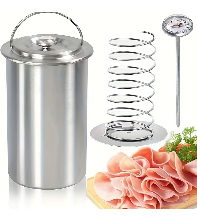 Portable Meat Steamer And Braiser Wire Handle Bucket For Outdoor Kitchen Cooking - Image 5