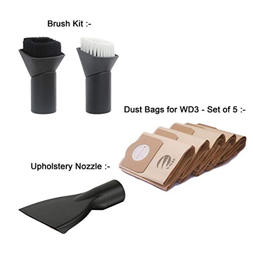 VMTC Special Kit for Karchre WD3 Vacuum Cleaner Accessory - For Karchre WD3, WD3 P, MV3 & WD 3.200 - Image 2