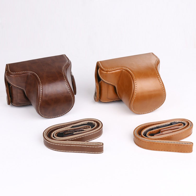 Supply Suitable For Panasonic Gf8 Gf7 Camera Bag Micro Single Gf9 Gf10 Leather Case Base Electric Lens - Image 2