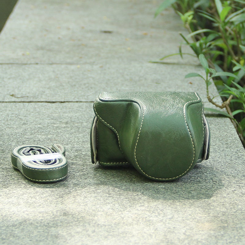Supply Suitable For Panasonic Gf8 Gf7 Camera Bag Micro Single Gf9 Gf10 Leather Case Base Electric Lens - Image 3