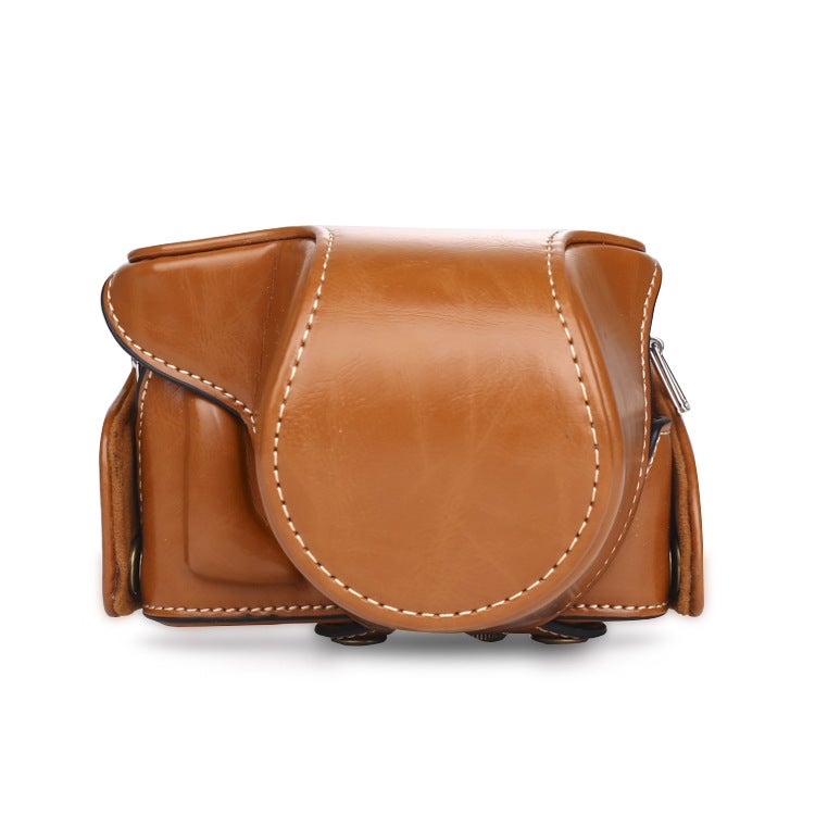 Supply Suitable For Panasonic Gf8 Gf7 Camera Bag Micro Single Gf9 Gf10 Leather Case Base Electric Lens - Image 1