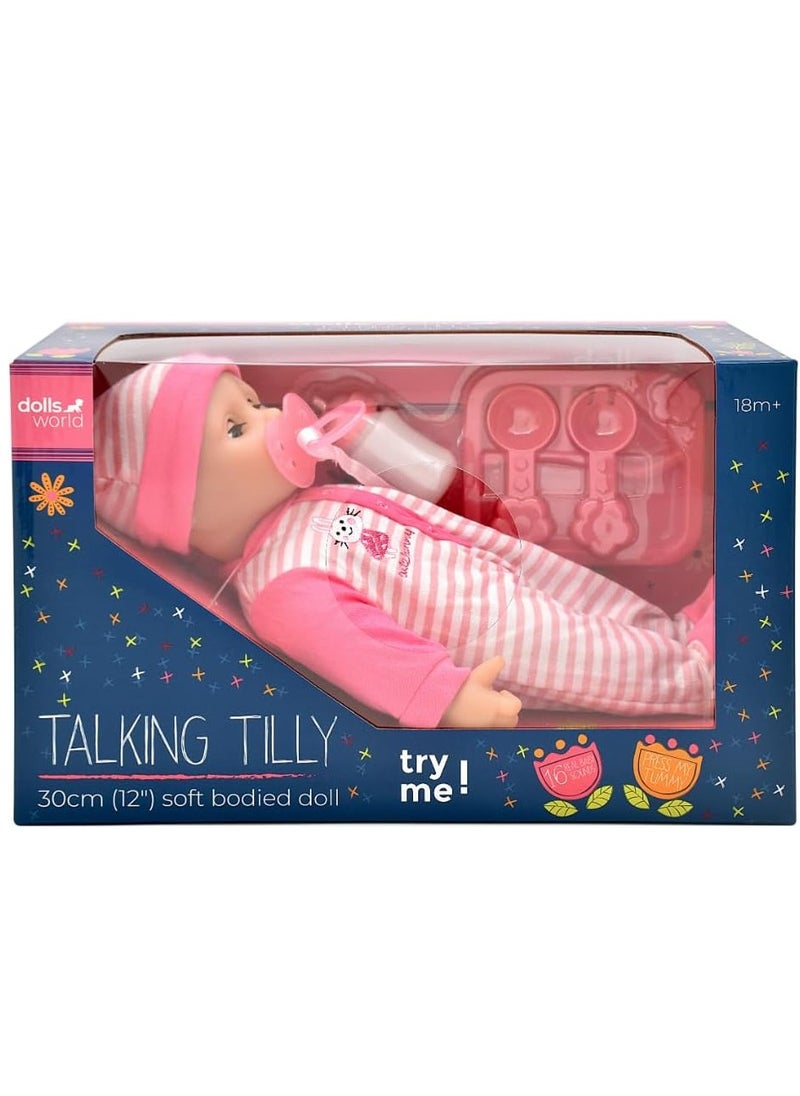 dolls world Dolls World - Talking Tilly, 12 Inches  - Image 2