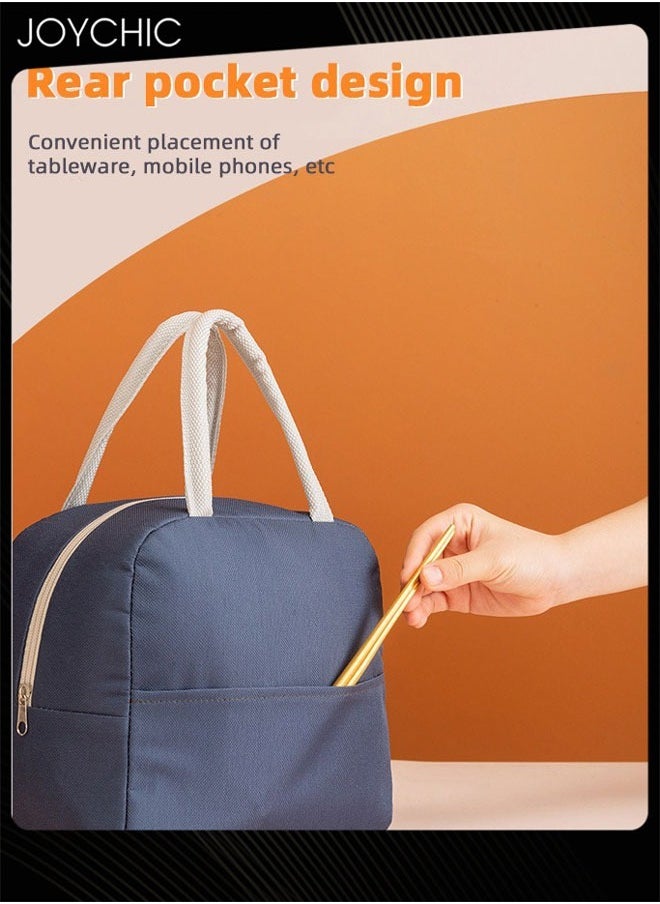 Joychic - Lovely Cartoon Design Portable Lunch Bag Water and Oil Proof  Food Insulation Bag with Handle Strap for  School Office Work Travel Outdoor - Image 1