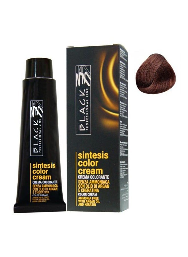 BLACK PROFESSIONAL LINE Black Professional Ammonia-Free Chestnut Color Cream 4.36 - 17cm for Vibrant Hair - Image 1