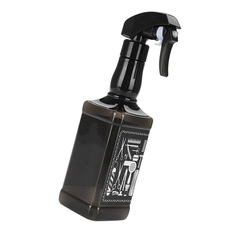 500ml Plastic Hairdressing Spray Bottle Salon Barber Hair Tools Water Sprayer (Black) - Image 3