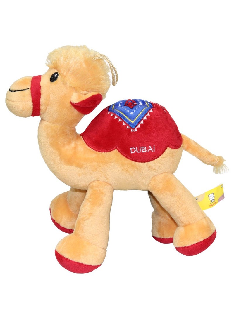 KM - 2-Piece Camel Dubai Plush Toy 16 cm - Image 1