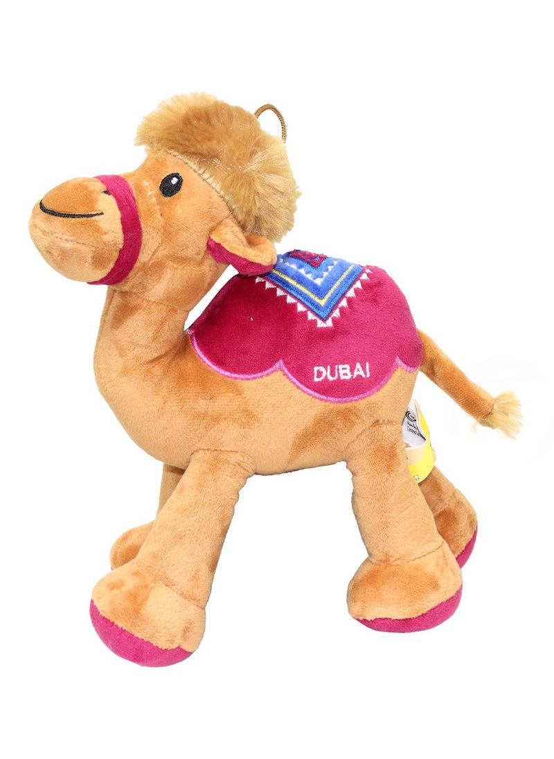 KM - 2-Piece Camel Dubai Plush Toy 16 cm - Image 1