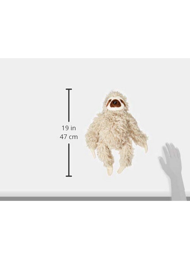 Wild Republic Cuddlekin Three Toed Sloth 12" Plush, Cuddlekins (12257) - Image 3