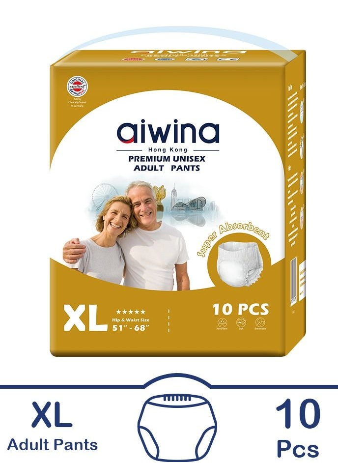 Aiwina Aiwina Premium Unisex  Adult Pants 10 Pcs - Size XL  - Image 2