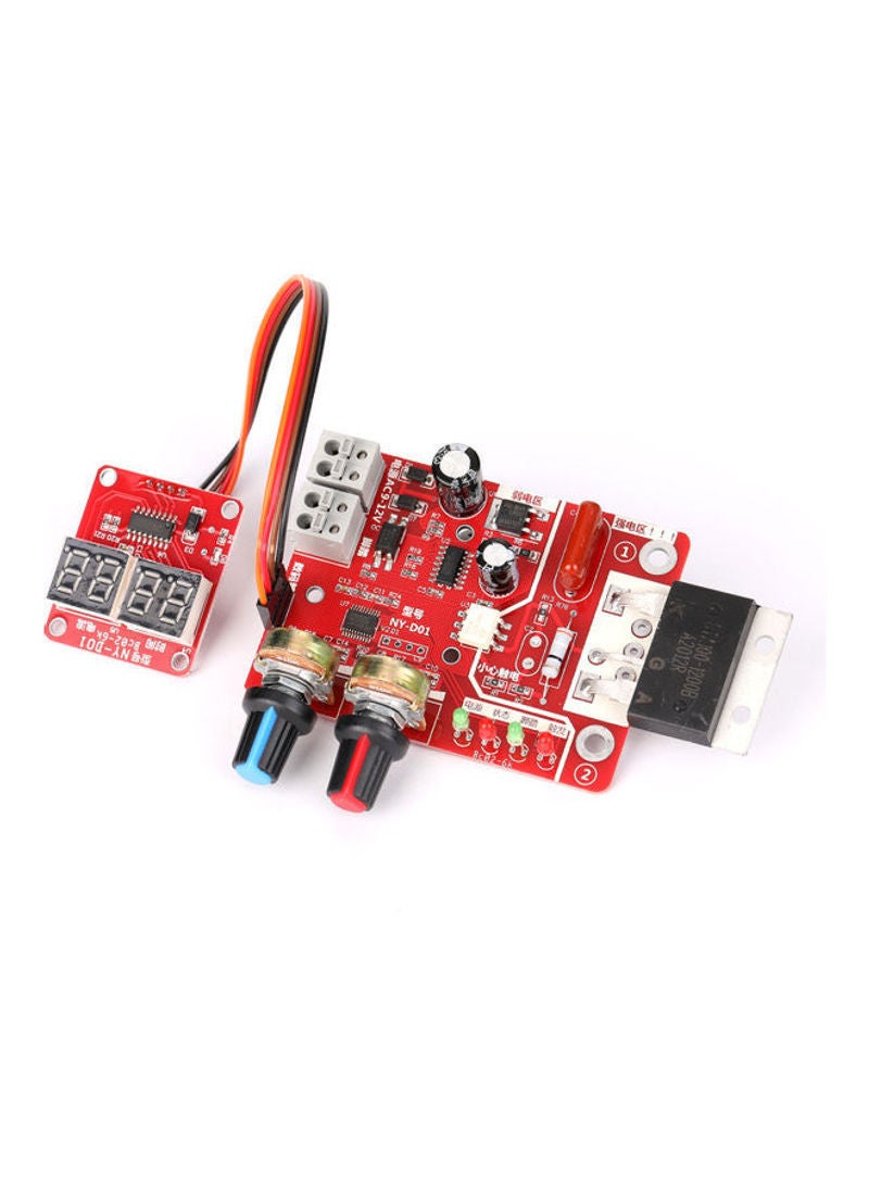 NIBEMINENT Spot Welding Machine DIY Controller Panel Time and Current Control Function With Digital Display Multicolor 13cm - Image 2