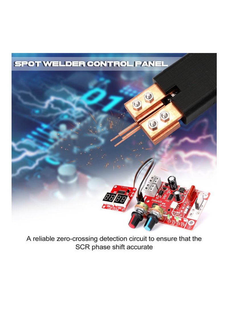 NIBEMINENT Spot Welding Machine DIY Controller Panel Time and Current Control Function With Digital Display Multicolor 13cm - Image 3