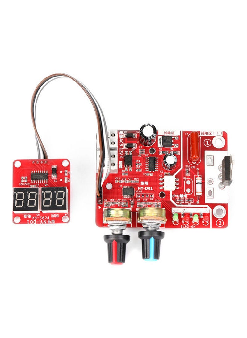 NIBEMINENT Spot Welding Machine DIY Controller Panel Time and Current Control Function With Digital Display Multicolor 13cm - Image 4