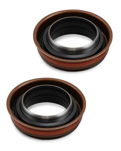 Quaneguzy Front Inner Axle Seal 68304271AA Fit for Jeep Wrangler JKJKUTJ 20132018 Rubicon Fits Dana 30 Dana 44 Axles Replacement Oil Seal 2Pack - Image 1