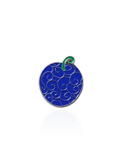 Anime One Piece Devil Fruit Pins Metal Badges salamander fruit