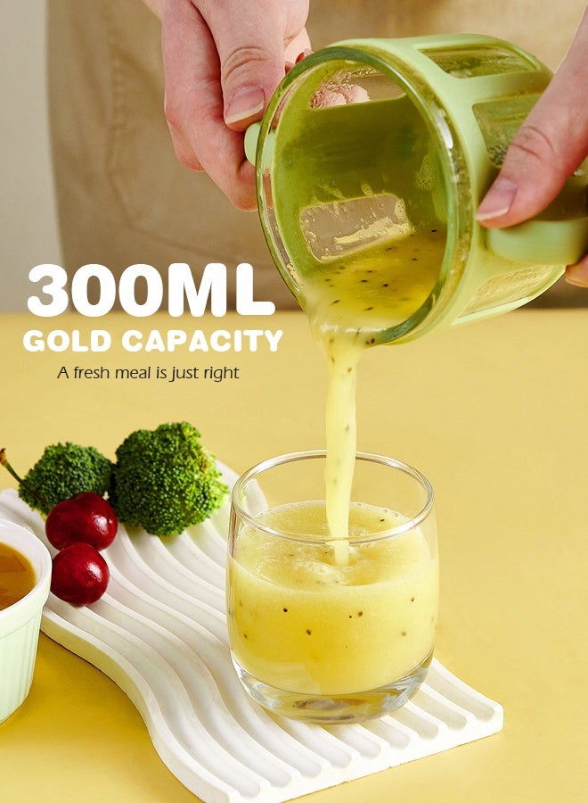 سوفت تاتش معالج طعام للأطفال 300 مل، صانع طعام للأطفال الصغار، خلاط طعام لحديثي الولادة، مطحنة طعام، هرس مع أدوات - Image 5