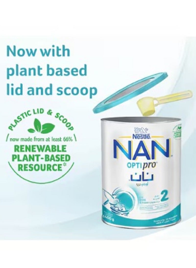 Nan - Nestle NAN Optipro 2 Follow Up Formula From 6 To 12 Months 400g - Image 1