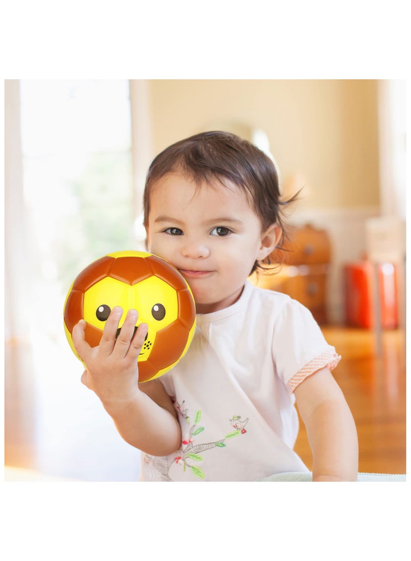 آنا كرة قدم قابلة للنفخ مصنوعة من رغوة ناعمة - لعبة رياضية تفاعلية بين الأهل والطفل - Image 5