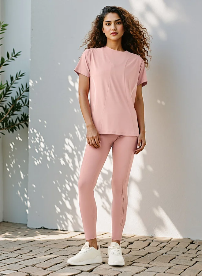 Kappa Kappa Logo Print Leggings with Elasticated Waistband