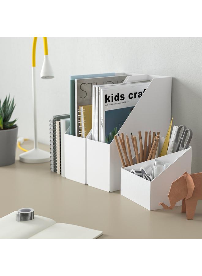 erorex Desk Organiser, White, 16X16 Cm - Image 3