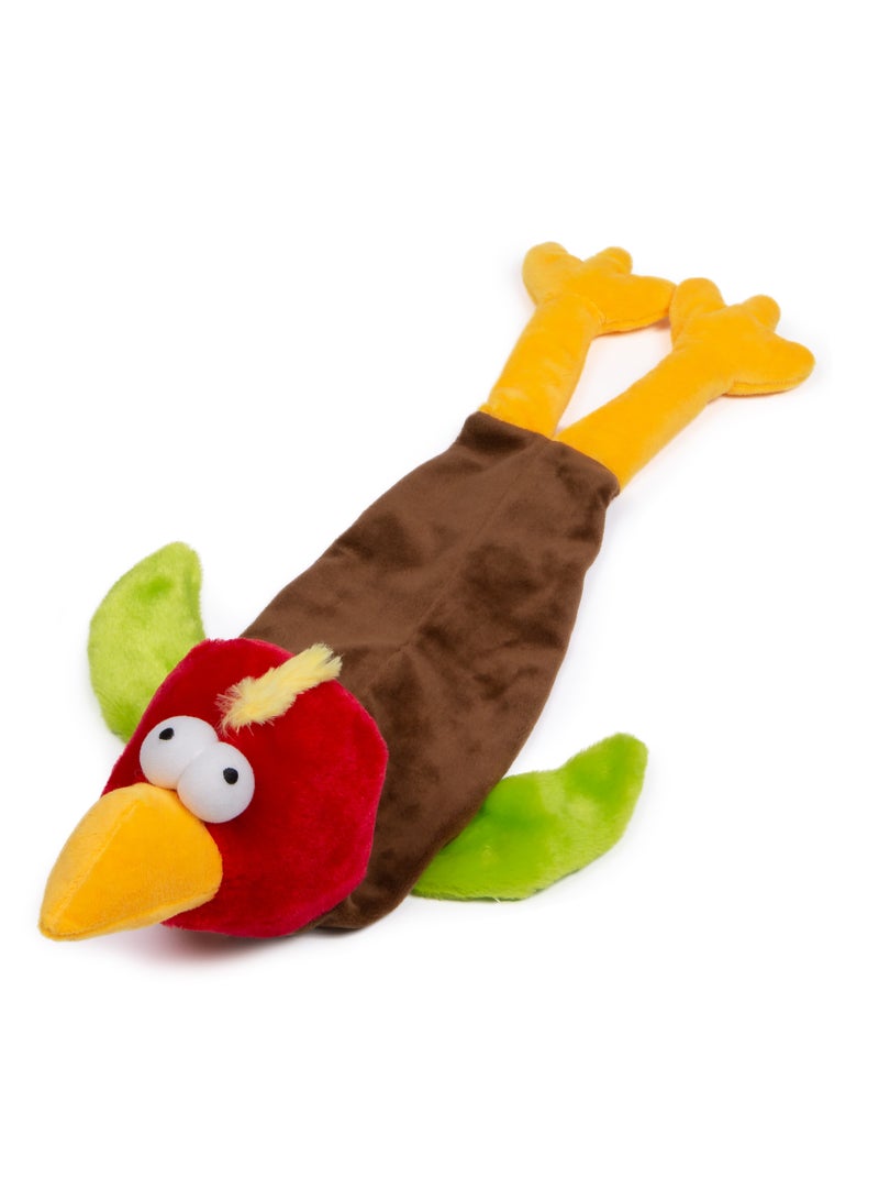 Webbox Animate Turkey Squeaky Flat Dog Toy - Large