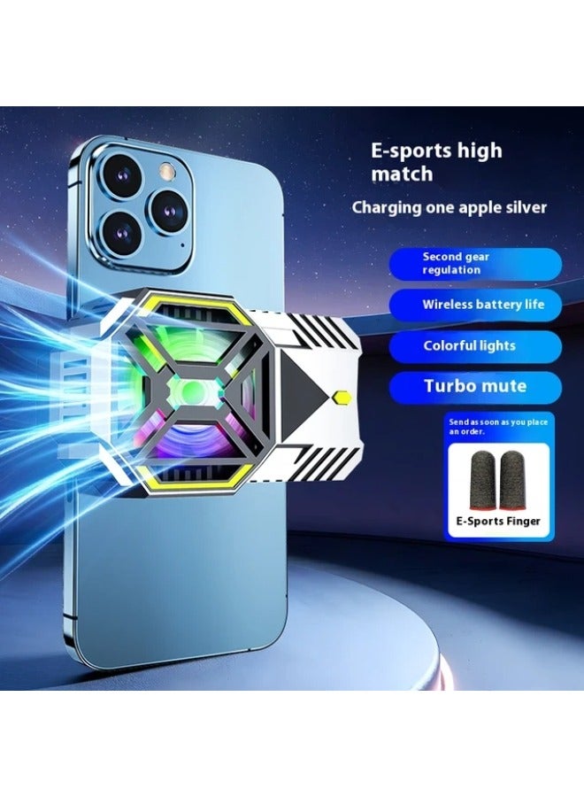 Mobile Phone Cooler | Lightweight and Fast Cooling Semiconductor Cooler, Portable Strong Magnetic Cooling Fan for Mobile Phone and iPad Compatible with All Mobile Devices Like iPhone, Galaxy, Huawei, Honor, Xiaomi - Image 3