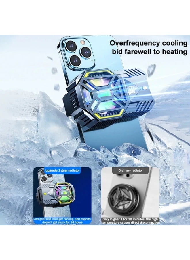 Mobile Phone Cooler | Lightweight and Fast Cooling Semiconductor Cooler, Portable Strong Magnetic Cooling Fan for Mobile Phone and iPad Compatible with All Mobile Devices Like iPhone, Galaxy, Huawei, Honor, Xiaomi - Image 5