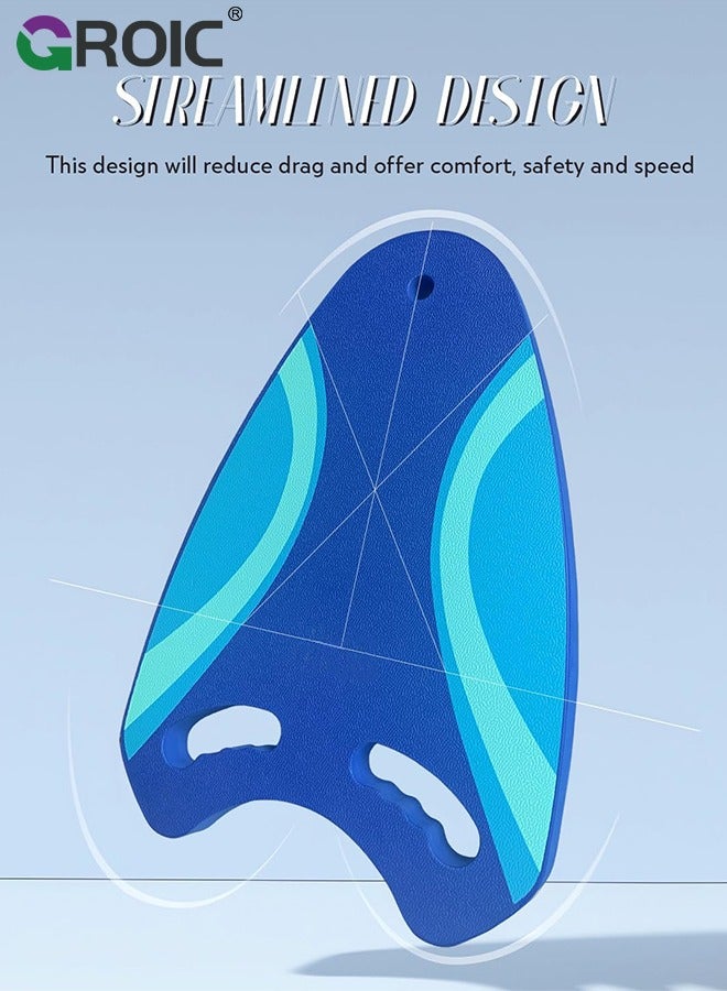 GROIC Swimming Kickboard, Swim Training Aid Kick Board, Pool Exercise Equipment, EVA Foam Swim Buoy Aid Leg Kick Exercise Training Float for Swimming Non-Slip High Buoyancy for 90KG - Image 3