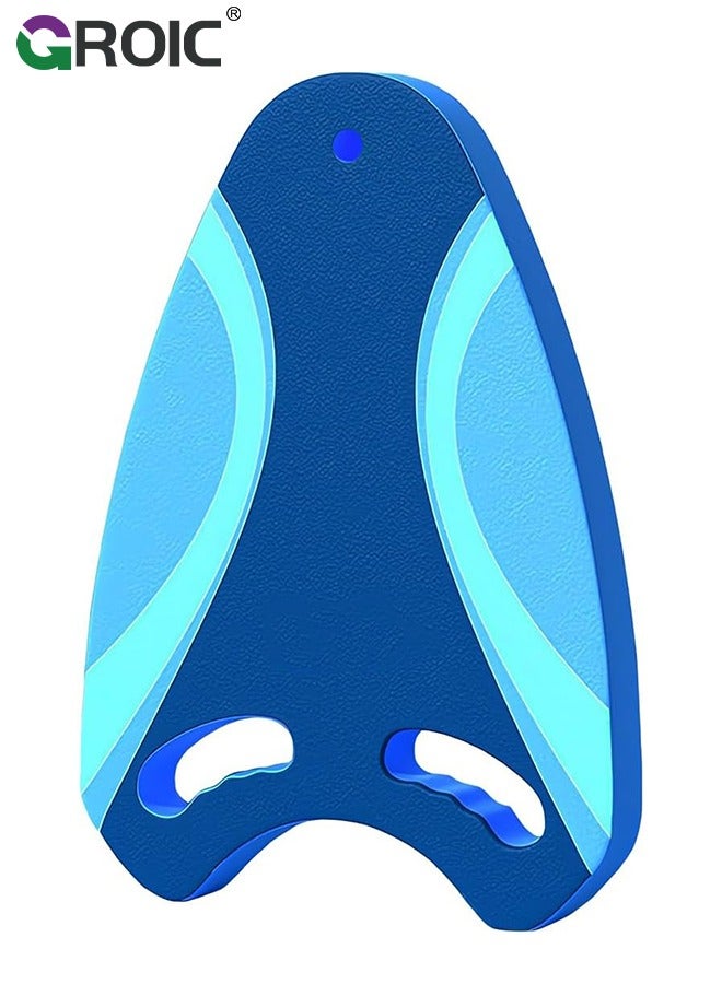 GROIC Swimming Kickboard, Swim Training Aid Kick Board, Pool Exercise Equipment, EVA Foam Swim Buoy Aid Leg Kick Exercise Training Float for Swimming Non-Slip High Buoyancy for 90KG - Image 1